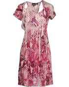Just Cavalli Short Dresses - Lyst