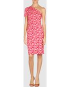 Snow From St Barth Short Dress - Lyst