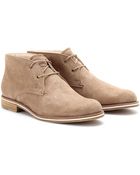 Tod's Tods No_code Suede Desert Boots - Lyst