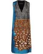 Balenciaga Short Dresses - Lyst