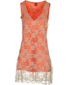 Dondup Short Dresses - Lyst
