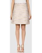 Marc Jacobs Knee Length Skirt - Lyst