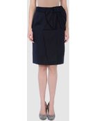 RED Valentino Knee Length Skirt - Lyst
