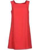 Vanessa Bruno Short Dress - Lyst