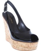 Gianvito Rossi Sling Back Wedge - Lyst