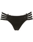 Bordelle Silk Satin Spandex Thong - Lyst