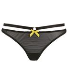 Bordelle Techno Mesh Thong - Lyst