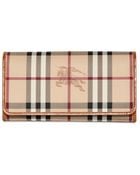 Burberry Penrose Haymarket Pvc Wallet - Lyst