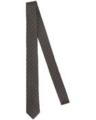 Dior Homme 5Cm Micro Silk Jacquard Logo Tie - Lyst
