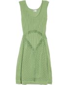 Philosophy di Alberta Ferretti Crocheted Cotton Dress - Lyst
