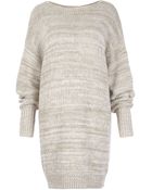 Acne Studios Shore Twist Oversized Knit Jumper - Lyst