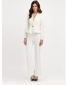 Burberry Flared Trousers - Lyst