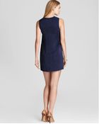 Theory Silk V Neck Dress - Lyst