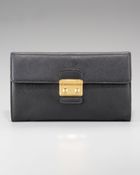 Miu Miu Eastwest Flaptop Clutch - Lyst