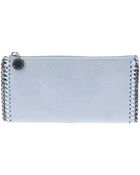 Stella McCartney Falabella Shaggy Deer Zip Wallet - Lyst