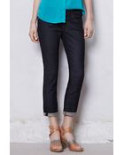Ag Adriano Goldschmied Stevie Roll Up Jeans - Lyst