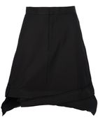 Comme Des Garçons Flared Skirt - Lyst