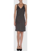 Calvin Klein Jeans Short Dress - Lyst