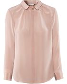 H&M Silk Blouse - Lyst