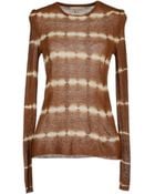 Michael Kors Long Sleeve Sweater - Lyst