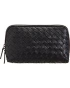 Bottega Veneta Medium Intrecciato Cosmetic Bag - Lyst