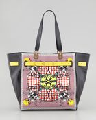 Christian Louboutin Sybil Large Printed Tote Bag - Lyst