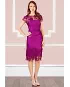 Coast Luma Duchess Satin Dress - Lyst