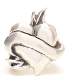 Duffy Sterling Silver Heart and Scroll Ring - Lyst