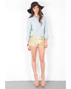 Haute Hippie Sequin Short - Lyst