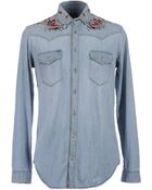 McQ by Alexander McQueen Denim Shirts - Lyst