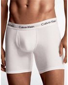 Calvin Klein Cotton Stretch 2 Pack Boxer Briefs - Lyst