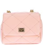 Dolce & Gabbana Quilted Shoulder Bag - Lyst