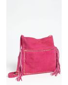 Steven By Steve Madden Fringed Suede Crossbody Bag - Lyst
