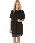 Jenni Kayne Short Sleeve Round Coat - Lyst
