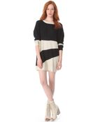 Boy by Band of Outsiders Striped Sweater Dress - Lyst