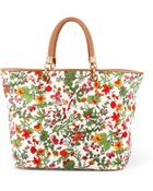 C. Wonder Floral Printed Canvas Tote - Lyst