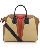 Givenchy Antigona Medium Tricolour Bag - Lyst