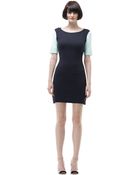 Club Monaco Amy Double-Knit Dress - Lyst