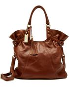 Lucky Brand Dover Leather Hobo Bag - Lyst