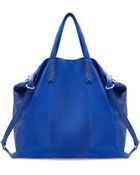 Zara Combination Leather Shopper - Lyst