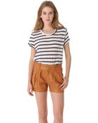 A.L.C. Chip Open Back Tee - Lyst