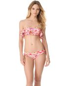 Zinke Kristen Bandeau Bikini Top - Lyst