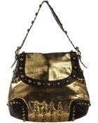 Just Cavalli Large Fabric Bag - Lyst