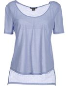 Theyskens' Theory Short Sleeve T-Shirt - Lyst