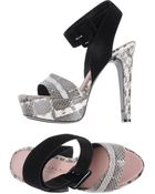 Barbara Bui Platform Sandals - Lyst