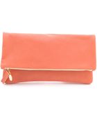 Clare Vivier Fold Over Clutch - Lyst