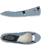 Diesel Ballet Flats - Lyst