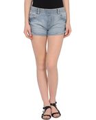 Eleven Paris Denim Shorts - Lyst