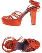 Fabi Platform Sandals - Lyst