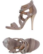 Fabi Platform Sandals - Lyst